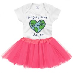 Infant Onesie with Tutu