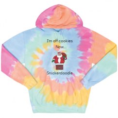 Unisex Tie-Dye Fleece Hoodie