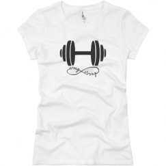 Ladies Slim Fit Basic Promo Jersey Tee