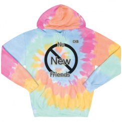 Unisex Tie-Dye Fleece Hoodie