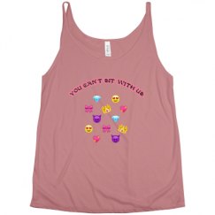 Ladies Flowy Slouchy Tank