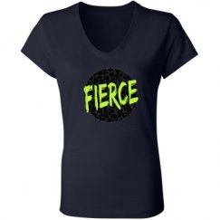 Ladies Slim Fit V-Neck Jersey Tee