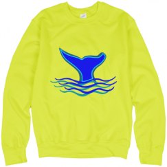 Unisex Neon Crewneck Sweatshirt