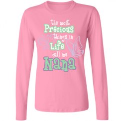 Ladies Relaxed Fit Basic Long Sleeve Tee