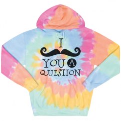 Unisex Tie-Dye Fleece Hoodie