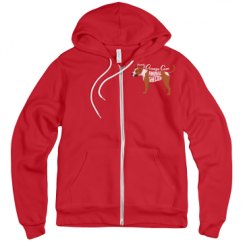 Unisex Fleece Full Zip Midweight Hoodie