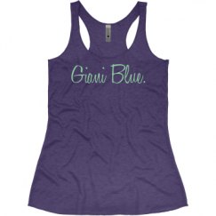 Ladies Slim Fit Super Soft Racerback Triblend Tank