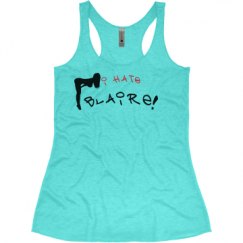 Ladies Slim Fit Super Soft Racerback Triblend Tank