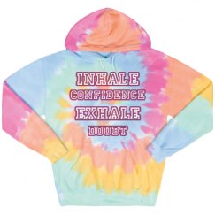 Unisex Tie-Dye Fleece Hoodie