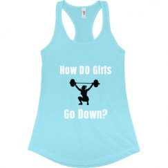 Ladies Slim Fit Racerback Tank Top