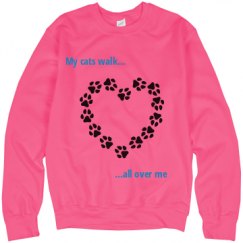 Unisex Neon Crewneck Sweatshirt