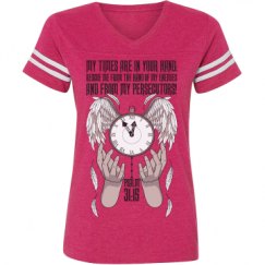 Ladies Relaxed Fit Vintage Sports Tee