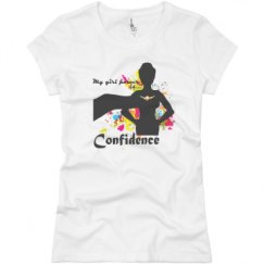 Ladies Slim Fit Basic Promo Jersey Tee