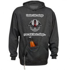 Unisex Beer Holder Tailgate Hoodie