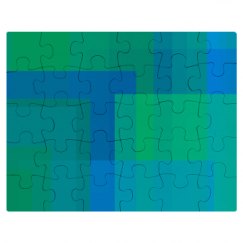 30 Piece Rectangle Cardboard Jigsaw Puzzle