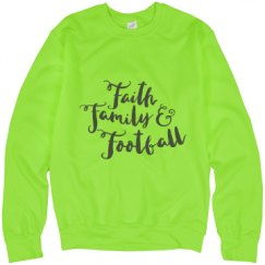 Unisex Neon Crewneck Sweatshirt