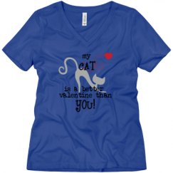 Ladies Relaxed Fit V-Neck Tee