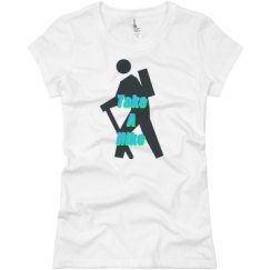 Ladies Slim Fit Basic Promo Jersey Tee