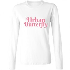 Ladies Relaxed Fit Basic Long Sleeve Tee