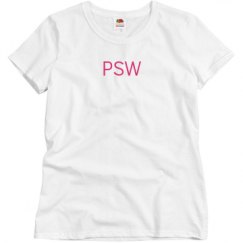 Ladies Semi-Fitted Relaxed Fit Basic Promo Tee