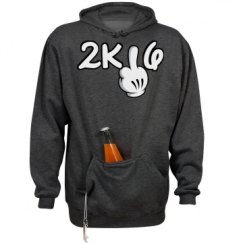 Unisex Beer Holder Tailgate Hoodie