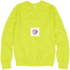 Unisex Neon Crewneck Sweatshirt