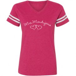 Ladies Relaxed Fit Vintage Sports Tee