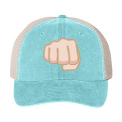 Cotton Twill Snapback Trucker Hat