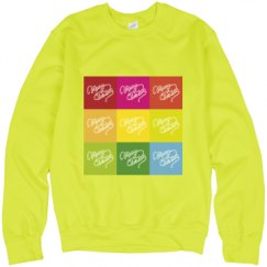 Unisex Neon Crewneck Sweatshirt