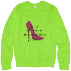 Unisex Neon Crewneck Sweatshirt