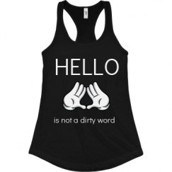 Ladies Slim Fit Racerback Tank Top