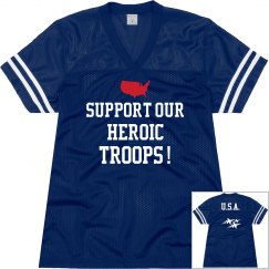 Support troops jersey