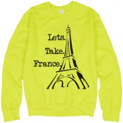 Unisex Neon Crewneck Sweatshirt