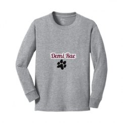 Youth Midweight Cotton Long Sleeve Tee