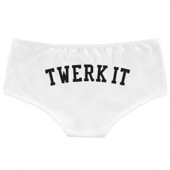 Sexy Twerk Shorts White