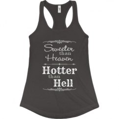 Ladies Slim Fit Racerback Tank Top