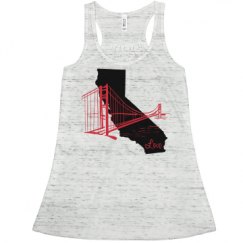 Ladies Flowy Racerback Tank