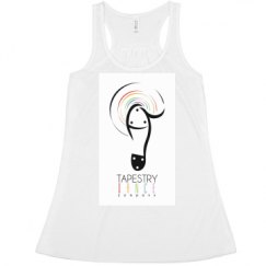 Ladies Flowy Racerback Tank