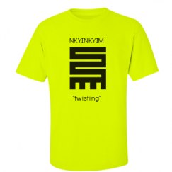 Unisex Ultra Cotton Safety Neon Crewneck Tee