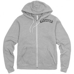 Unisex Fleece Full Zip Midweight Hoodie