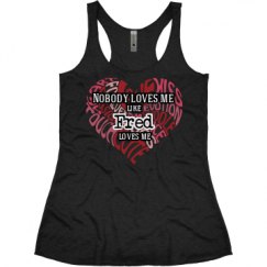 Ladies Slim Fit Super Soft Racerback Triblend Tank