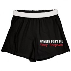 Slim Fit Cheer Shorts