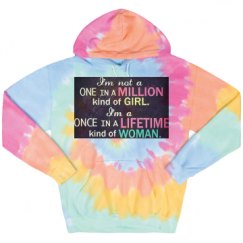 Unisex Tie-Dye Fleece Hoodie