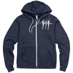 Unisex Fleece Full Zip Midweight Hoodie