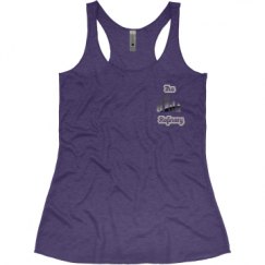 Ladies Slim Fit Super Soft Racerback Triblend Tank