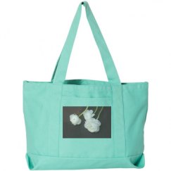 Seaside Cotton Canvas Pigment-Dyed Boat Tote Bag