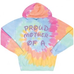 Unisex Tie-Dye Fleece Hoodie