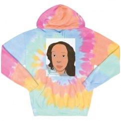 Unisex Tie-Dye Fleece Hoodie