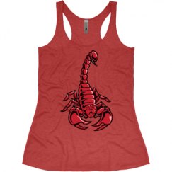 Ladies Slim Fit Super Soft Racerback Triblend Tank