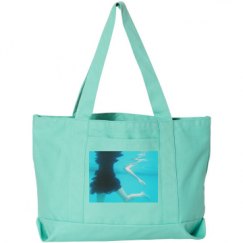 Seaside Cotton Canvas Pigment-Dyed Boat Tote Bag